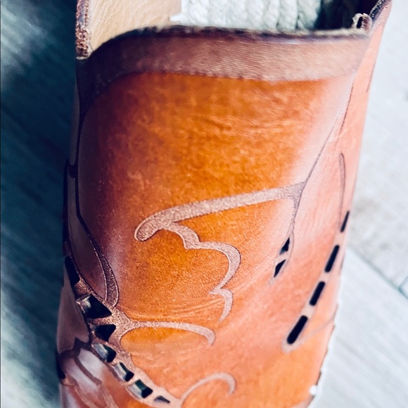 Chloe Handcrafted LeatherWedge Espadrille - Picture 7 of 11